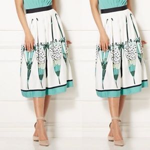 Eva Mendes -  Umbrella Graphic Skirt